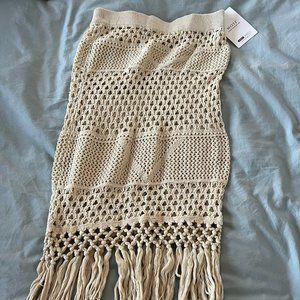 Shein Midi Crochet Skirt NWT
